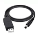 Кабель для питания роутеров и других устройств 5.5*2.5 мм. / USB 5 вольт на DC 9 вольт / 100 см. / черный - изображение 2