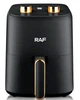 Аэрогриль RAF SKY 1600w. Мультипеч для приготовления без масла. Аэрофритюрница Air Fryer на 4.8 L Black - изображение 2