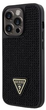 Панель Guess Rhinestone Triangle для Apple iPhone 14 Pro Black (3666339120030) - зображення 1