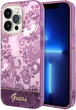 Панель Guess Porcelain Collection для Apple iPhone 14 Pro Fuchsia (3666339064389) - зображення 1