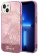 Etui plecki Guess Jungle Collection do Apple iPhone 14 Plus Pink (3666339064457) - obraz 1