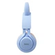 Наушники Hoco проводные Cat Ear W36 Blue Голубой (W36 Blue) - изображение 4