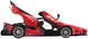 Автомобіль-конструктор Rastar Ferrari FXX K на радіокеруванні 1:18 Червоно-чорний (6930751317567) - зображення 9