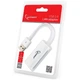 Адаптер Gembird USB - RJ-45 White (NIC-U2-02) - зображення 3