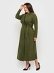 Платье "Инес" (хаки) 56 (XXXXL) - изображение 2