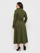 Платье "Инес" (хаки) 56 (XXXXL) - изображение 3