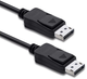 Kabel Qoltec DisplayPort v1.3 - DisplayPort v1.3 8K 1.5 m czarny (5901878504667) - obraz 1