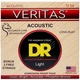 Струны для акустической гитары DR STRINGS VERITAS COATED CORE ACOUSTIC GUITAR STRINGS - LIGHT (12-54) - изображение 1