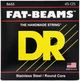 Струни для бас-гітари DR STRINGS FAT-BEAMS BASS 5-STRING - MEDIUM (45-125) - зображення 1
