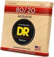 Струни для акустичної гітари DR STRINGS HI-BEAM ACOUSTIC 80/20 BRONZE - MEDIUM (13-56) - зображення 2