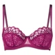 Бюстгальтер Gossard Swirl 17805 м'який балконет на кісточках мережевний 75D Raspberry (5053014962753) - зображення 4