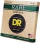 Струни для акустичної гітари DR STRINGS RARE ACOUSTIC PHOSPHOR BRONZE - EXTRA LIGHT (10-48) - зображення 2