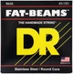 Струни для бас-гітари DR STRINGS FAT-BEAMS BASS 5-STRING - MEDIUM (45-130) - зображення 1