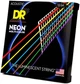 Струни для акустичної гітари DR STRINGS NEON MULTI-COLOR ACOUSTIC - LIGHT (12-54) - зображення 2