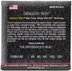 Струны для бас-гитары DR STRINGS DRAGON SKIN BASS 5-STRING - MEDIUM (45-125) - изображение 3