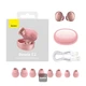 Навушники baseus true wireless earphones bowie e2 pink - зображення 3