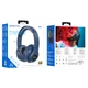 Навушники borofone bo17 wireless headphones dark blue - зображення 3
