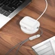 Наушники borofone bw32 true wireless stereo headset white - изображение 8