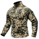 Толстовка флісова Armoline 1/4 Zip TRAVEL DEFENCE Укрпіксель ММ14. L - зображення 2