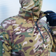 Толстовка флісова Armoline 1/4 Zip TRAVEL DEFENCE Multicam. 3XL - зображення 6