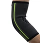 Компрессионный налокотник MadMax MFA-283 3D Compressive elbow support Dark grey/Neon green (1шт.) L - изображение 3