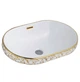 Раковина врізна овальна SIA Luxuria White Glamor 600x400x140 A194 - изображение 4