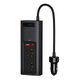 Автомобильный инвертор baseus in-car inverter 150w (220v cn/eu) black - изображение 1