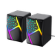 Стерео колонки havit hv-sk763 usb rgb black - изображение 4
