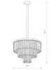 Люстра Nowodvorski Cristal E14 9x40W IP20 Bl (7616) - изображение 4