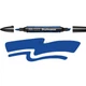 Маркер Winsor & Newton Brushmarker 1 мм королевский синий (0204129) - изображение 1