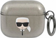 Чохол CG Mobile Karl Lagerfeld Glitter Karl`s Head для AirPods 3 Black (3666339030278) - зображення 1