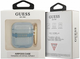 Etui CG Mobile Guess Strap Collection GUA2HHTSB do AirPods 1 / 2 Niebieski (3666339047108) - obraz 3