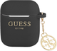 Чохол CG Mobile Guess Silicone Charm 4G Collection GUA2LSC4EK для AirPods 1 / 2 Black (3666339039158) - зображення 1