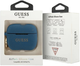 Чохол CG Mobile Guess Silicone Glitter GUACAPSILGLBL для AirPods Pro Blue (3700740494431) - зображення 3