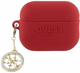 Чохол CG Mobile Guess 3D Rubber 4G Diamond Charm GUAP23DSLGHDF для AirPods Pro 2 Red (3666339171308) - зображення 1