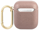 Чохол CG Mobile Guess Saffiano Script Metal Collection GUA2SASMP для AirPods 1 / 2 Pink (3666339009816) - зображення 2