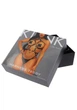 Портупея-боди из экокожи Leg Avenue Heart ring harness teddy с цепями Черный S - изображение 6