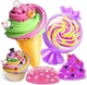 Набор для изготовления слаймов Slime Ice Cream Кафе мороженое CJ-4161631 - изображение 2