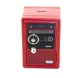 Копилка металлический сейф Metal Safe Radio радио красный - изображение 4