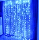 Светодиодная гирлянда штора 480 LED, 3x3м, 220В, прозрачный провод, 8 режимов, IP44 - изображение 3