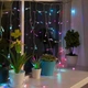 Светодиодная гирлянда бахрома 120 LED, 3x0,5м, 8 режимов, 220В, прозрачный провод, IP44 - изображение 7