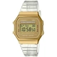 Годинник CASIO A168XESG-9ADF Золотистий/Прозорий Кварцовий механізм - зображення 1