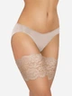 Бандалетки Sesto Senso Thigh Band Lace M (60-65) Бежевые (5902385397568) - изображение 1