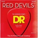 Струни для бас-гітари DR STRINGS RED DEVILS BASS - MEDIUM (45-105) - зображення 1