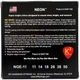 Струны для электрогитары DR STRINGS NEON GEEN ELECTRIC - HEAVY (11-50) - изображение 3