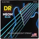 Струны для электрогитары DR STRINGS NEON BLUE ELECTRIC - MEDIUM (10-46) - изображение 1