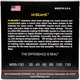 Струни для бас-гітари DR STRINGS HI-BEAM BASS - MEDIUM - 6-STRING (30-130) - зображення 3