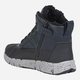 Zimowe trzewiki chłopięce ocieplane Geox Ankle Boots J049XD0CL54-C4428 30 Granatowe (8054730832037) - obraz 4