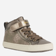 Trampki dziecięce dla dziewczynki wysokie Geox Sneakers J744GI0DHAJ-C5005 27 Brązowe (J744GI0DHAJC500527) - obraz 3