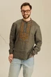 Чоловіча вишита сорочка Колос 2 4XL | 58 UKR-1305 UkrGlamour - зображення 2